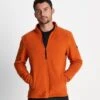 Shire Mens Fleece Jacket - Dark Orange -Fashion General Store 61856 SHIRJ017 2