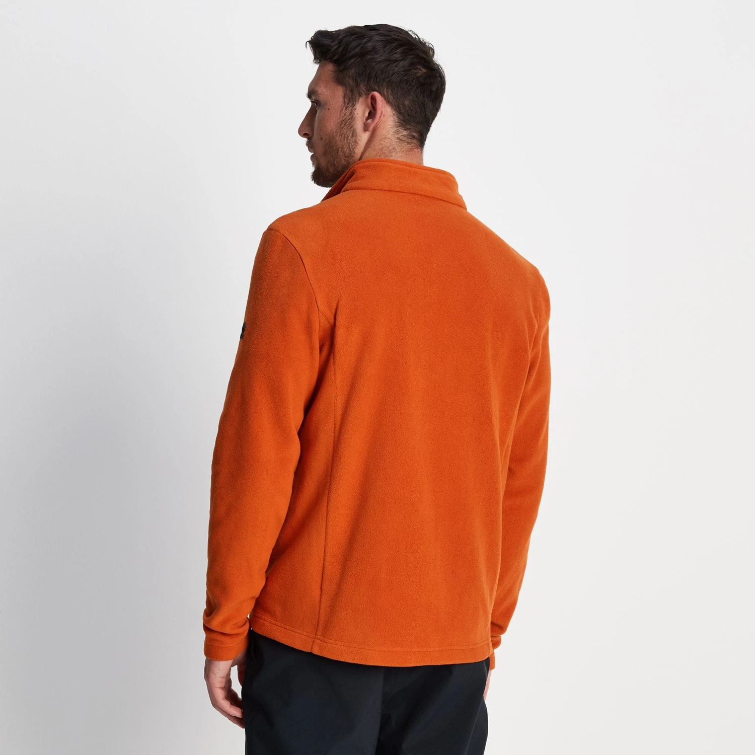 Shire Mens Fleece Jacket - Dark Orange 4 Shire Mens Fleece Jacket - Dark Orange - Image 2