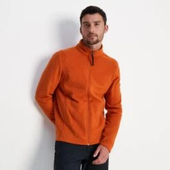 Shire Mens Fleece Jacket - Dark Orange 15 Shire Mens Fleece Jacket - Dark Orange -Fashion General Store 61856 SHIRJ017 7