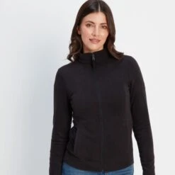 Shire Womens Fleece Jacket - Black -Fashion General Store 61856 SHIRJ300 2