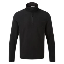 Shire Mens Fleece Zipneck - Black -Fashion General Store 61856 SHIRZ001