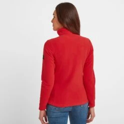 Shire Womens Fleece Zipneck - Dark Coral -Fashion General Store 61856 SHIRZ314 3