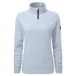 Shire Womens Fleece Zipneck - Ice Blue -Fashion General Store 61856 SHIRZ317