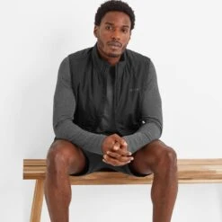 Skulk Mens Tech Light Gilet - Black -Fashion General Store 61856 SKUL001 4