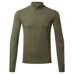 Snowdon Mens Thermal Base Layer Quarter Zip - Khaki 14 Snowdon Mens Thermal Base Layer Quarter Zip - Khaki -Fashion General Store 61856 SNOW007