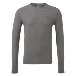 Snowdon Mens Thermal Base Layer Crew Neck - Grey Marl -Fashion General Store 61856 SNOW011