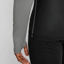 Snowdon Mens Thermal Base Layer Crew Neck - Grey Mountain Print 13 Snowdon Mens Thermal Base Layer Crew Neck - Grey Mountain Print -Fashion General Store 61856 SNOW015 4