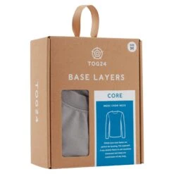 Snowdon Mens Thermal Base Layer Crew Neck - Grey Mountain Print 17 Snowdon Mens Thermal Base Layer Crew Neck - Grey Mountain Print -Fashion General Store 61856 SNOW015 Box