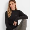 Snowdon Womens Thermal Base Layer Quarter Zip - Black 1 Snowdon Womens Thermal Base Layer Quarter Zip - Black -Fashion General Store 61856 SNOW300 4