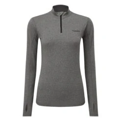 Snowdon Womens Thermal Base Layer Quarter Zip - Grey Marl 11 Snowdon Womens Thermal Base Layer Quarter Zip - Grey Marl -Fashion General Store 61856 SNOW301