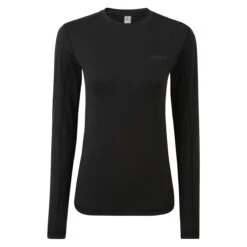 Snowdon Womens Thermal Base Layer Crew Neck - Black -Fashion General Store 61856 SNOW310