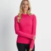 Snowdon Womens Thermal Base Layer Crew Neck - Magenta Pink -Fashion General Store 61856 SNOW315 2
