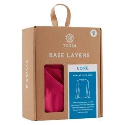 Snowdon Womens Thermal Base Layer Crew Neck - Magenta Pink -Fashion General Store 61856 SNOW315 Box