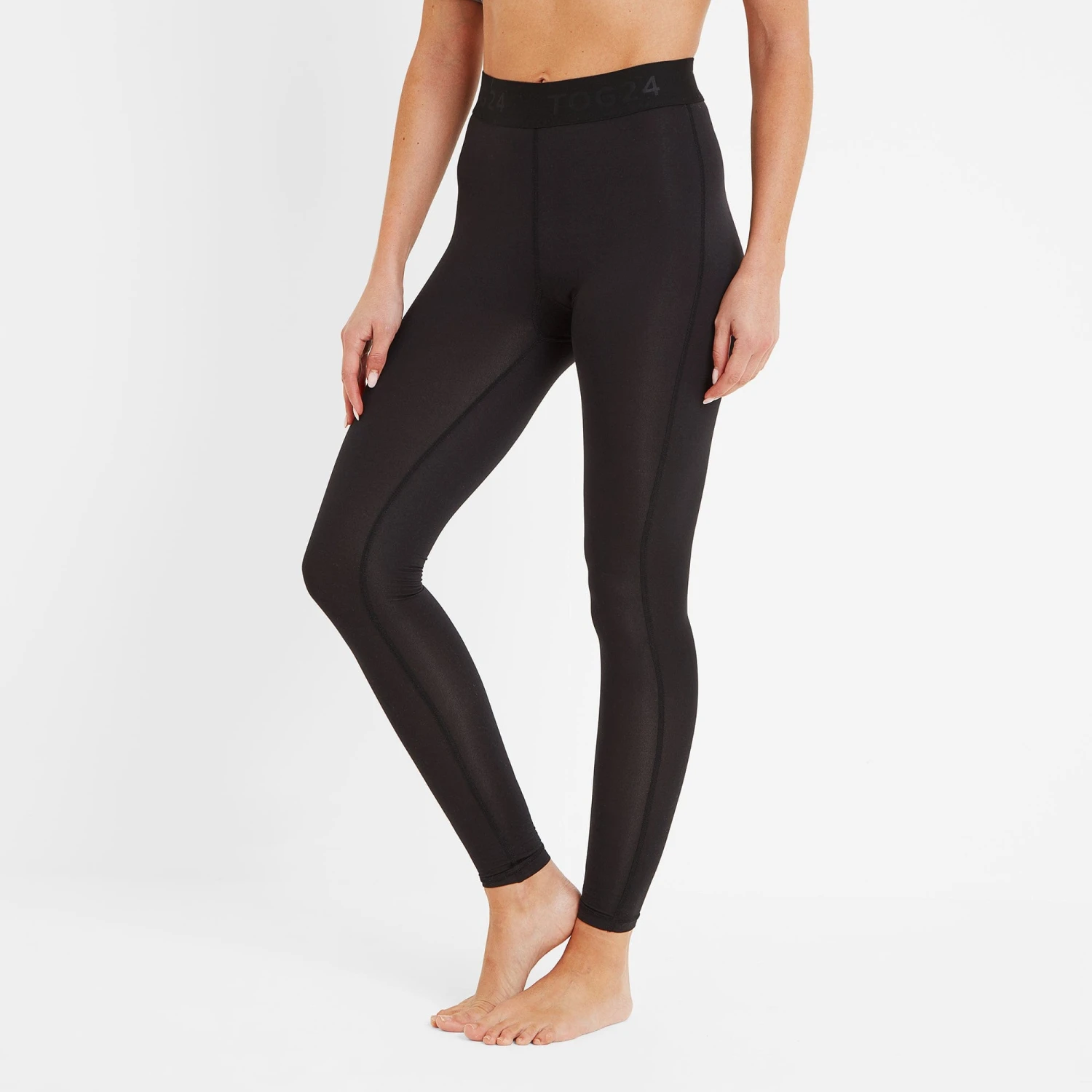 Snowdon Womens Thermal Base Layer Legging - Black 4 Snowdon Womens Thermal Base Layer Legging - Black - Image 2
