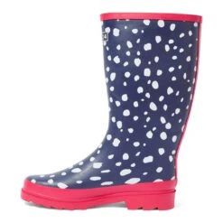 Splash Womens Wellies - Magenta Pink Spot -Fashion General Store 61856 SPLA500 4