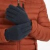 Stretton Knitted Gloves - Dark Indigo Marl -Fashion General Store 61856 STRET900 1