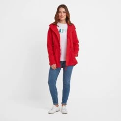 Stutton Womens Waterproof Jacket - Dark Coral -Fashion General Store 61856 STUT300 1