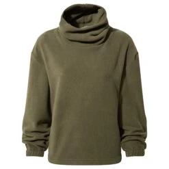Tallard Womens Funnel Neck Microfleece - Khaki -Fashion General Store 61856 TALL300