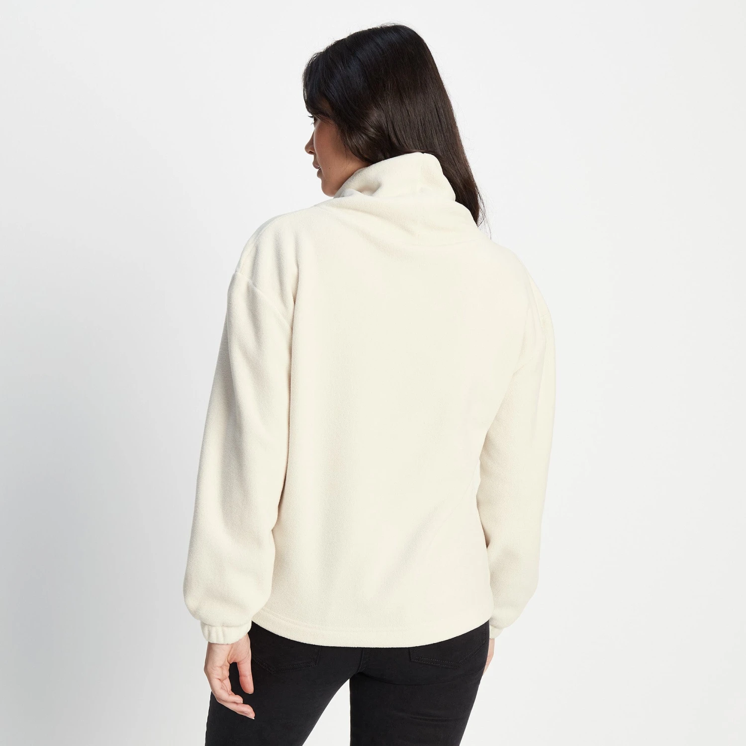 Tallard Womens Funnel Neck Microfleece - Vanilla 6 Tallard Womens Funnel Neck Microfleece - Vanilla - Image 5