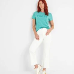 Tasley Womens T-Shirt - Ceramic Blue Marl -Fashion General Store 61856 TASL301 1