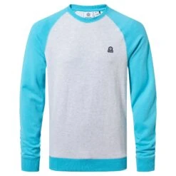 Tempton Mens Sweatshirt - Aqua -Fashion General Store 61856 TEMPT001