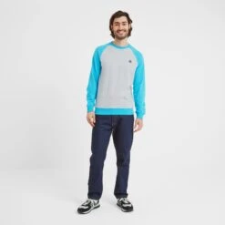 Tempton Mens Sweatshirt - Aqua -Fashion General Store 61856 TEMPT001 1