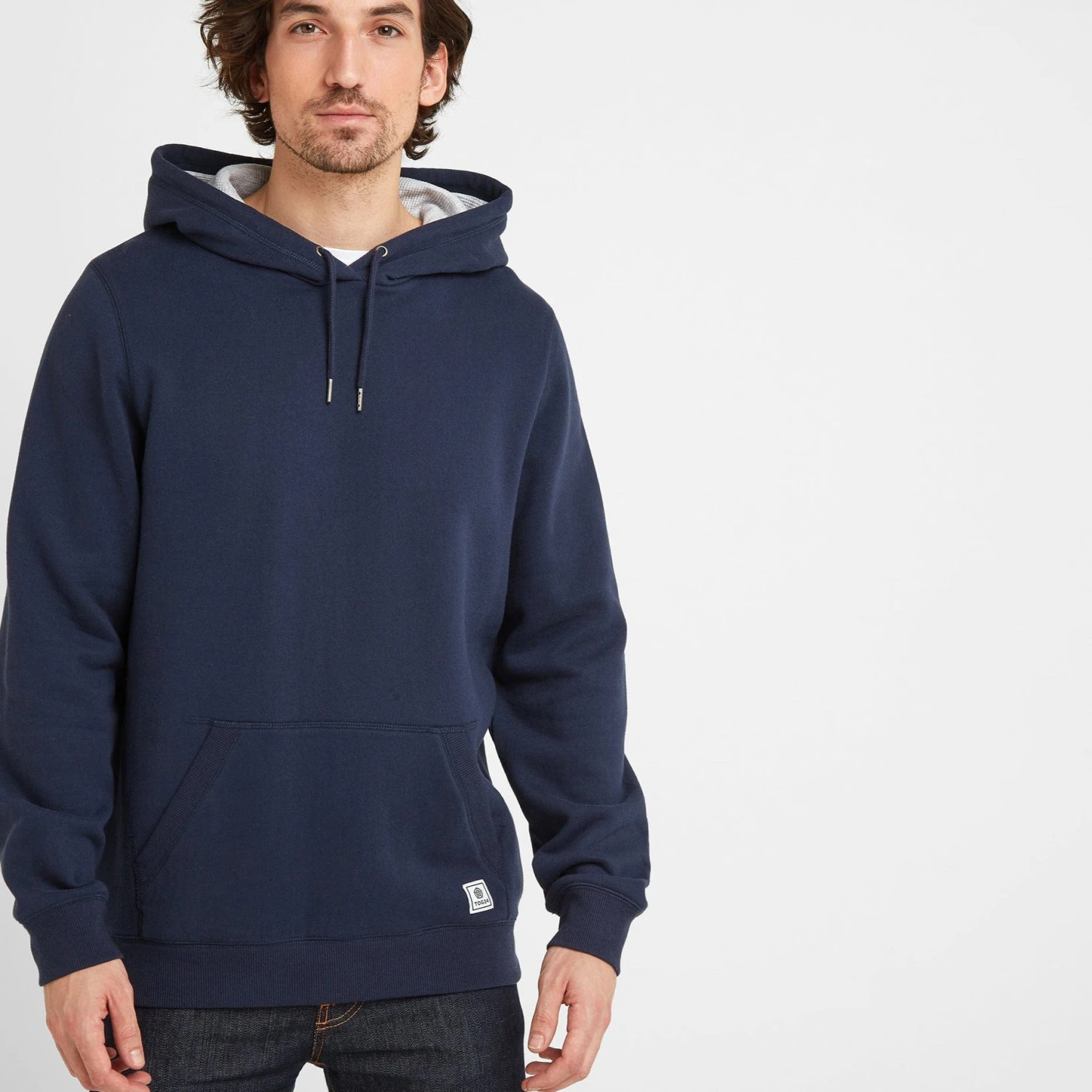 Thirsk Mens Graphic Hoody - Naval Blue 3 Thirsk Mens Graphic Hoody - Naval Blue