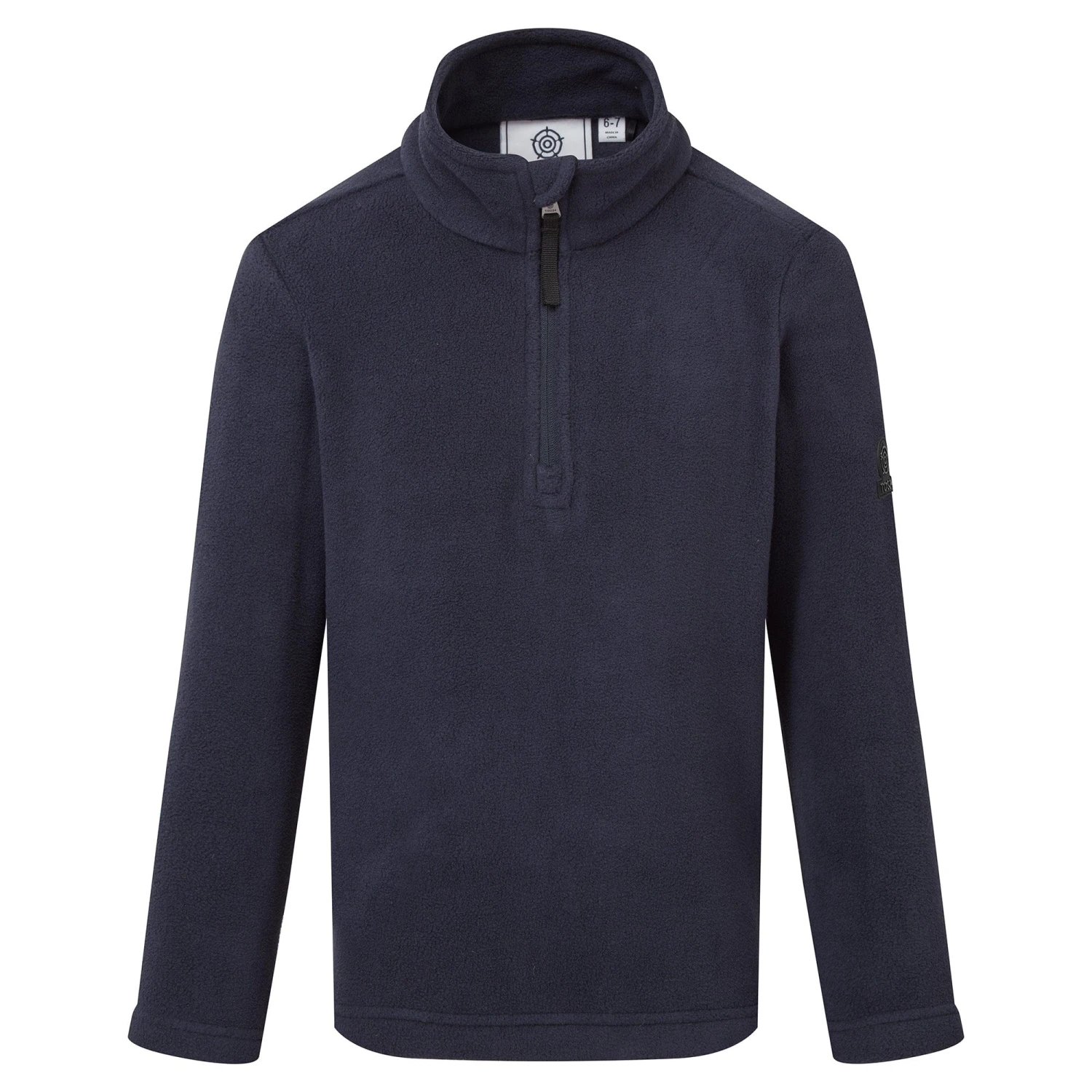 Toffolo Kids Zipneck Fleece - Navy 8 Toffolo Kids Zipneck Fleece - Navy - Image 6