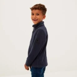 Toffolo Kids Zipneck Fleece - Navy 12 Toffolo Kids Zipneck Fleece - Navy -Fashion General Store 61856 TOFF601 3