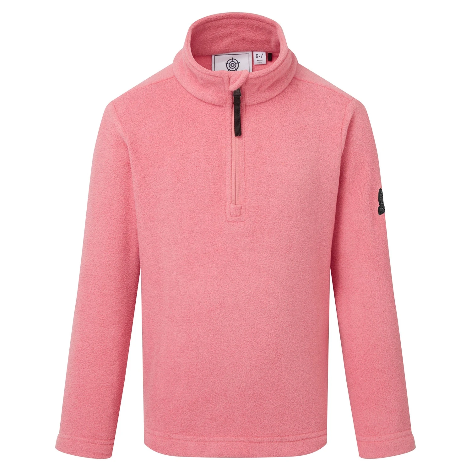 Toffolo Kids Zipneck Fleece - Playful Pink 8 Toffolo Kids Zipneck Fleece - Playful Pink - Image 6