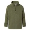 Toffolo Kids Zipneck Fleece - Khaki -Fashion General Store 61856 TOFF605