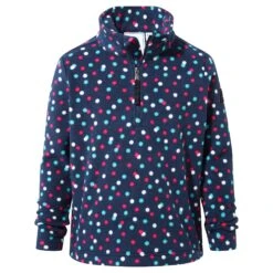 Toffolo Kids Zipneck Fleece - Large Confetti Spot 15 Toffolo Kids Zipneck Fleece - Large Confetti Spot -Fashion General Store 61856 TOFF610