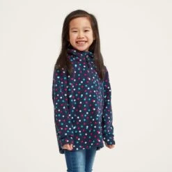 Toffolo Kids Zipneck Fleece - Large Confetti Spot