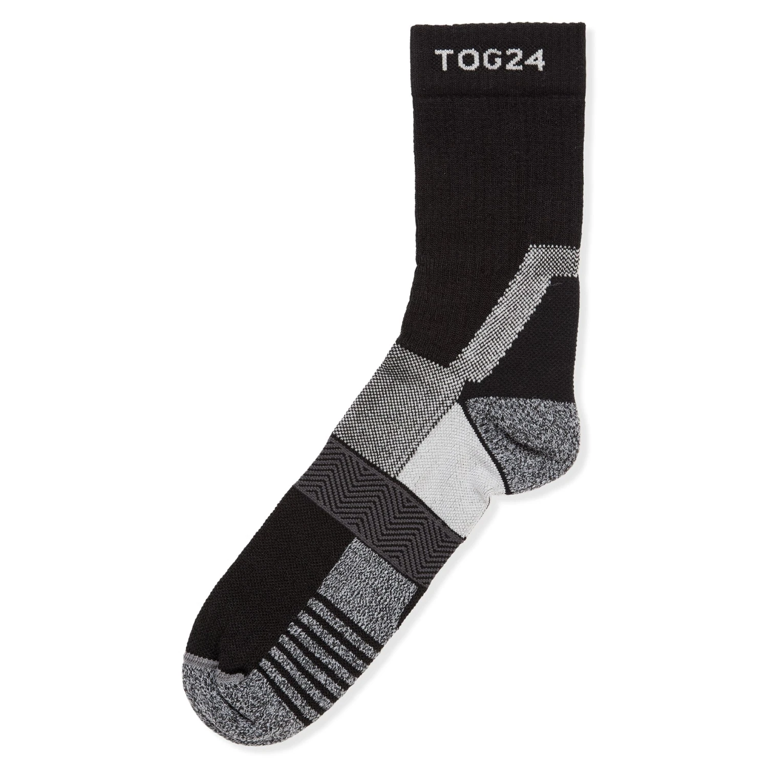 Trek Merino Trek Socks - Dark Grey 4 Trek Merino Trek Socks - Dark Grey - Image 2