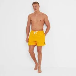Tristan Mens Swimshorts - Bright Yellow -Fashion General Store 61856 TRIST103 1