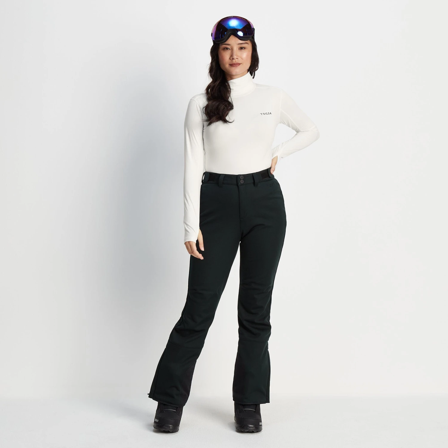 Vista Womens Salopettes - Black S 3 Vista Womens Salopettes - Black S