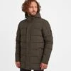 Watson Mens Long Insulated Jacket - Dark Khaki