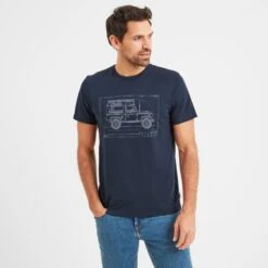 Whiston Mens T-Shirt - Navy -Fashion General Store 61856 WHIST001 2