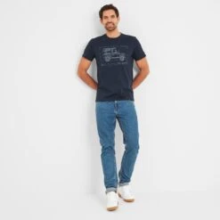 Whiston Mens T-Shirt - Navy -Fashion General Store 61856 WHIST001 6