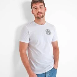 Whitby Mens T-Shirt - White
