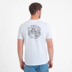 Whitby Mens T-Shirt - White 12 Whitby Mens T-Shirt - White -Fashion General Store 61856 WHIT001 3