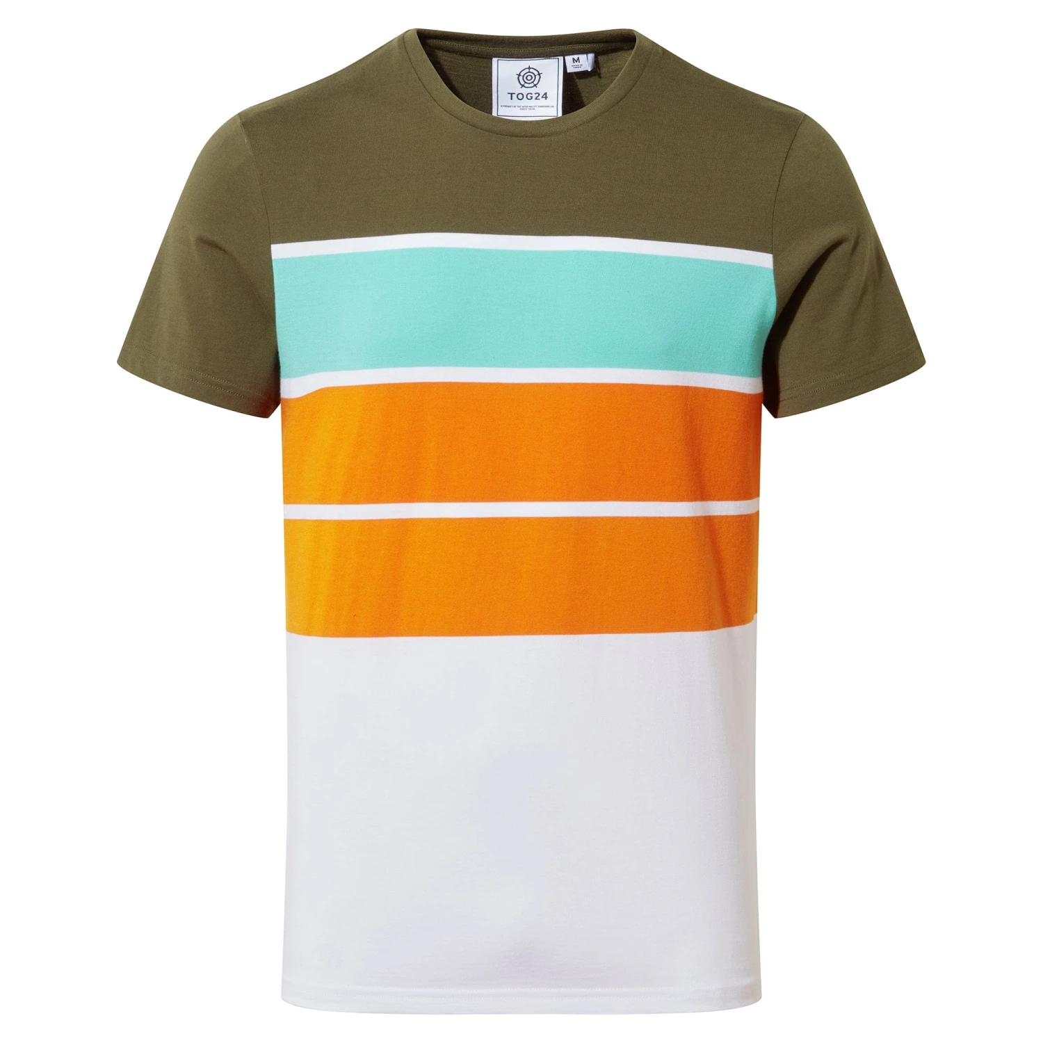 Whitwick Mens T-Shirt - Khaki 10 Whitwick Mens T-Shirt - Khaki - Image 8