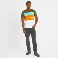 Whitwick Mens T-Shirt - Khaki 14 Whitwick Mens T-Shirt - Khaki -Fashion General Store 61856 WHITW002 1