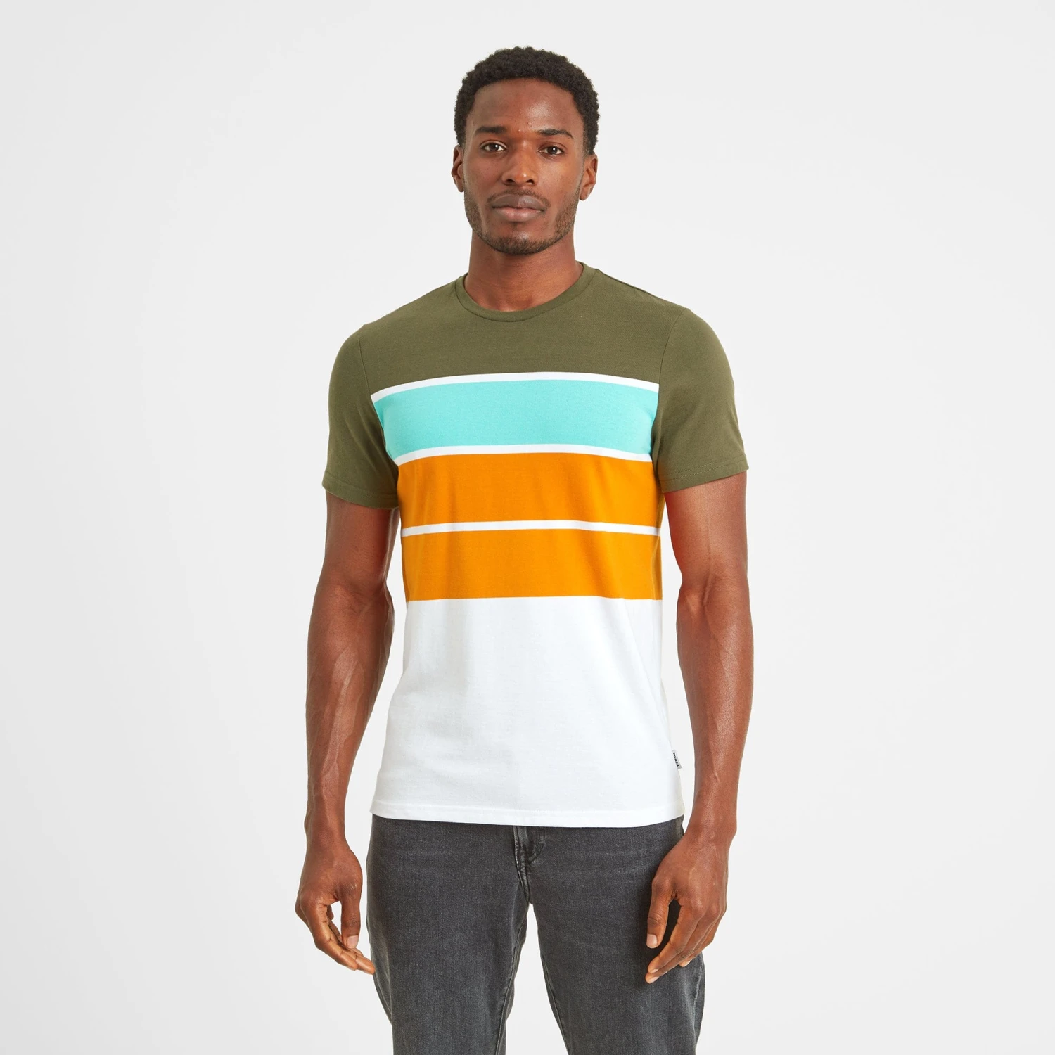 Whitwick Mens T-Shirt - Khaki 5 Whitwick Mens T-Shirt - Khaki - Image 3