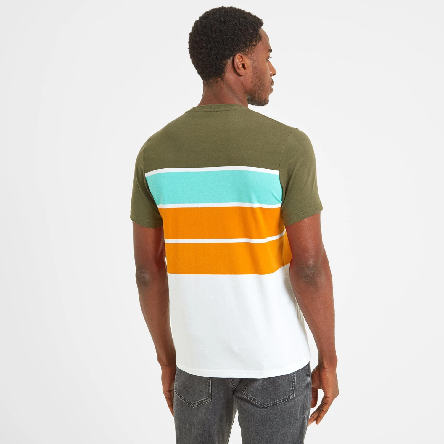 Whitwick Mens T-Shirt - Khaki 6 Whitwick Mens T-Shirt - Khaki - Image 4