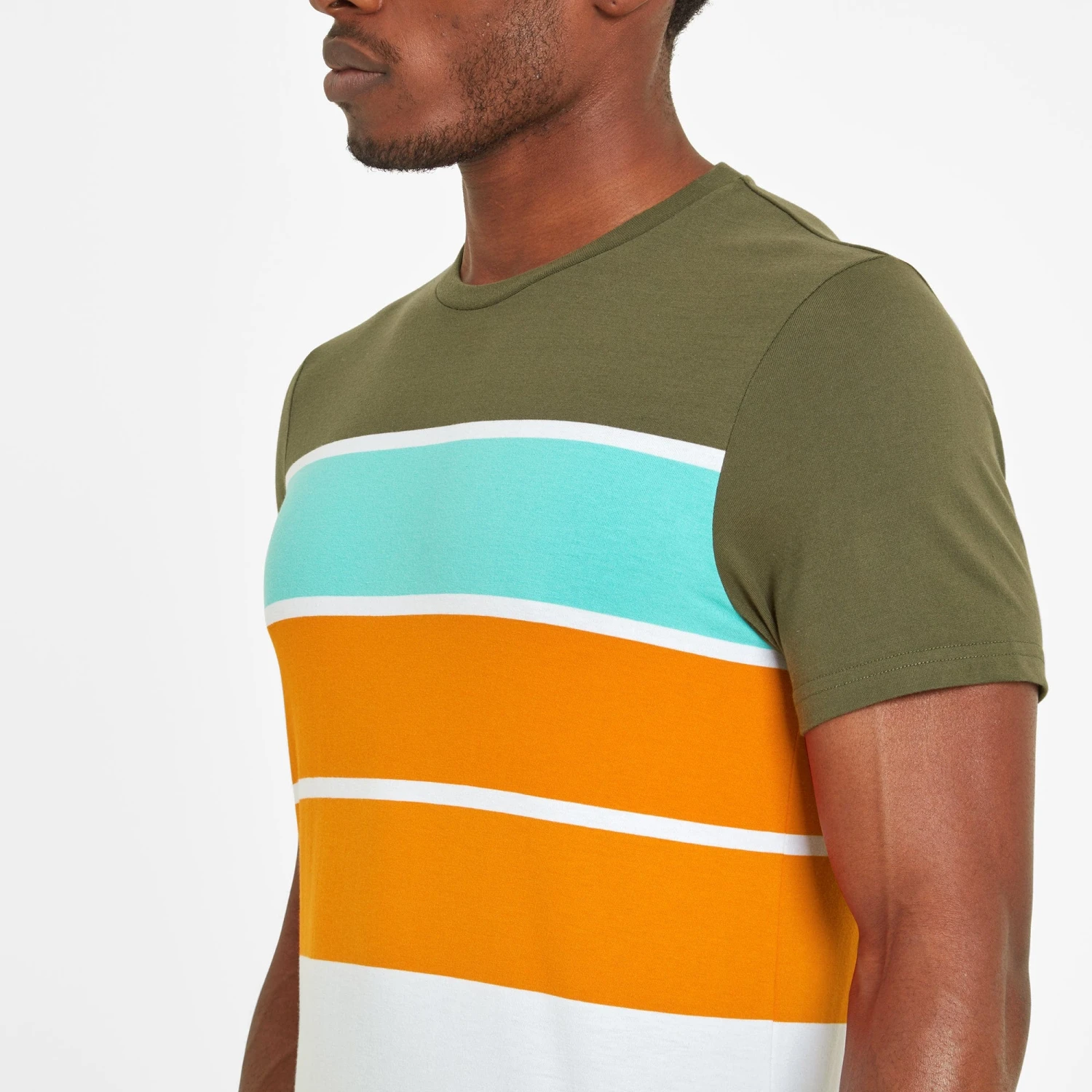 Whitwick Mens T-Shirt - Khaki 8 Whitwick Mens T-Shirt - Khaki - Image 6