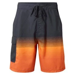 Wilbur Mens Stripe Swimshorts - Dark Indigo/Tangerine 10 Wilbur Mens Stripe Swimshorts - Dark Indigo/Tangerine -Fashion General Store 61856 WILB101