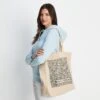 Wild Tote Bag - Natural -Fashion General Store 61856 WILD900 1