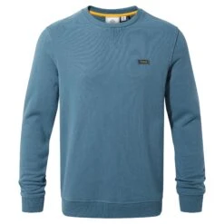 Wyatt Mens Sweater - Steel Blue -Fashion General Store 61856 WYATT002