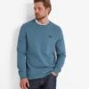 Wyatt Mens Sweater - Steel Blue -Fashion General Store 61856 WYATT002 2